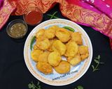 A picture of step 5 of Snacks (Besan Pakode).