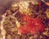 A picture of step 2 of White rice with vegetable soup.