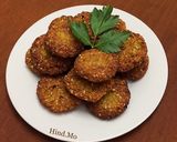 A picture of step 10 of Falafel with Boiled Chickpeas.