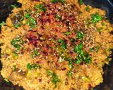A picture of step 6 of Beetroot masala Daliya.