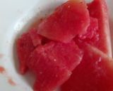 A picture of step 1 of Melon Juice #AuthorMarathon.