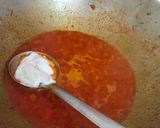 A picture of step 2 of Eggplant and Bell Pepper in Creamy Gravy.