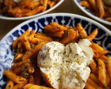 Foto del paso 3 de la receta: Pasta con alcaparras y burrata