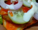 वेजी मेयो पैटीज सैंडविच (veggie mayo pattice sandwich recipe in Hindi) रेसिपी चरण 3 फोटो