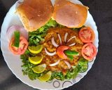 A picture of step 4 of Pav Bhaji.