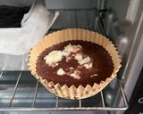 Foto langkah ke 5 dari resep Brownies Pisang Keju (Takaran sendok Tanpa Mikser).
