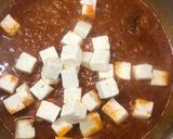A picture of step 14 of Creamy Paneer Masala.
