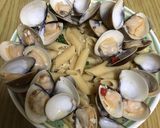 白酒蛤蜊蒜香義大利麵的食譜步驟3照片