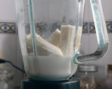 Foto del paso 2 de la receta: Brownie en sartén (de avena y plátano)