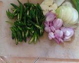 Foto langkah ke 2 dari resep Tongkol suwir cabe ijo.