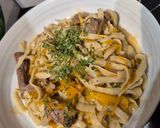Une image de l'étape 4 de Tagliatelles fraîches thaï au boeuf en cocotte.