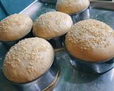 Foto langkah ke 5 dari resep Roti Burger tanpa telur.