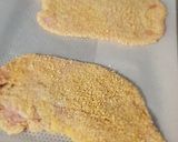 Une image de l'étape 1 de °Pâtes à l'escalope panée°.