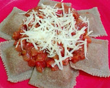 Foto del paso 6 de la receta: Raviolones integrales de Ricota, queso y nuez. (Masa sin huevo)