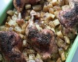 Majoránnás csirkecomb recept fázis 4 fotója