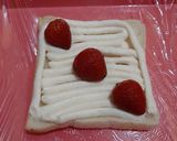 Foto langkah ke 2 dari resep Fruit sando 🍓.