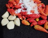 Foto langkah ke 2 dari resep Sambal Korek Terong.