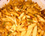 A picture of step 4 of Sultan chips and cucumber 🥒.