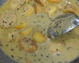 A picture of step 7 of Kaju vale aloo.