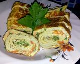 Foto langkah ke 8 dari resep Dadar Telur Korea aka Gyeran Mari...yuk.