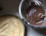 Foto del paso 5 de la receta: TORTA MARMOLADA DE VAINILLA Y CHOCOLATE 🎂