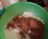 Foto langkah ke 2 dari resep Kue Cubit Laba-laba/Sarang Laba-laba Cokelat.