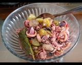 Foto langkah ke 3 dari resep Cumi basah saos tiram.