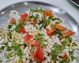 A picture of step 3 of Dry kurmura bhel.