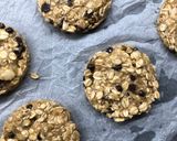 A picture of step 3 of Oatmeal, Banana, and Chocolate Chip Cookies.