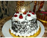 A picture of step 11 of Black Forest Cake.