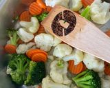 Lazac zöldségmártásban, rizzsel, gyorsan recept fázis 1 fotója