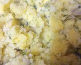 A picture of step 1 of Aloo Parantha.