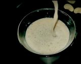 A picture of step 3 of Chiku chocolate shots.