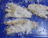 Foto del paso 3 de la receta: Pescado frito con arroz y ensalada