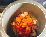 A picture of step 2 of MORINGA Masoor Dal / Drumstick leaves Dal.