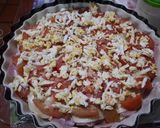Foto del paso 5 de la receta: Tarta de jamón y queso ♡