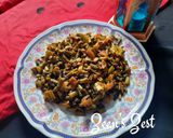 A picture of step 4 of Cowpeas or Long Beans Sabzi.