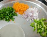 महाराष्ट्रीयन स्टाईल फ्युजन चिजी भाकरीझा (bhakri pizza recipe in marathi) रेसिपी स्टेप 4 फोटो 