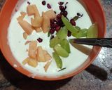 A picture of step 4 of Fruit Cream dessert.