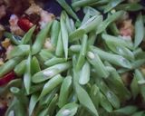 Gambar langkah 6 resipi Tumis Kacang Buncis Bersama Tauhu Telur.
