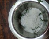 A picture of step 5 of Khandvi.