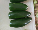 Foto del paso 1 de la receta: Carne y chile relleno de queso con tocino