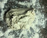 A picture of step 3 of Spelt flatbreads with za’atar - vegetarian.