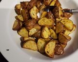 A picture of step 3 of Airfryer Roasted Potatoes.