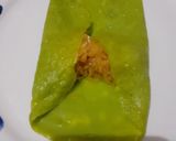 Foto langkah ke 5 dari resep Dadar Gulung (green pancake roll stuff with grated coconut) 😅.