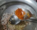 A picture of step 5 of Tuar daal.