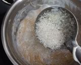 A picture of step 3 of Mango sevayian.