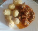 Foto del paso 6 de la receta: Carne en salsa con papas arrugadas