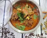 A picture of step 5 of Darbari Gosht.