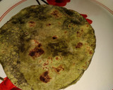 பாலக் கீரை சப்பாத்தி ரெசிபி ஸ்டேப் 4 புகைப்படம்